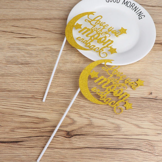 20 PZ INSERTO torta pentagramma biglietti dessert per bambini torta di