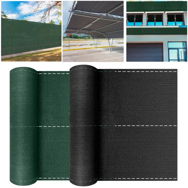 Protection visuelle balcon panneau de clôture filet ombragé cache de tennis tissu PEHD 10/25/50 m
