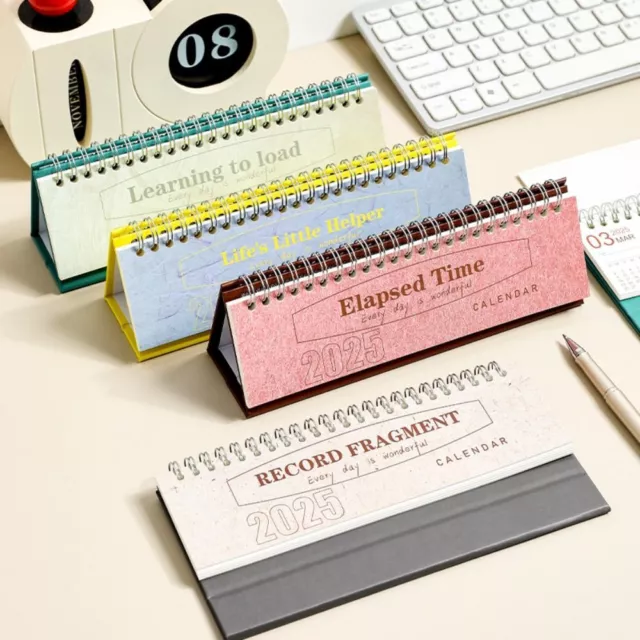 FOLDABLE 2025 MINI Calendar Jan. 2025 Dec. 2025 English Calendar