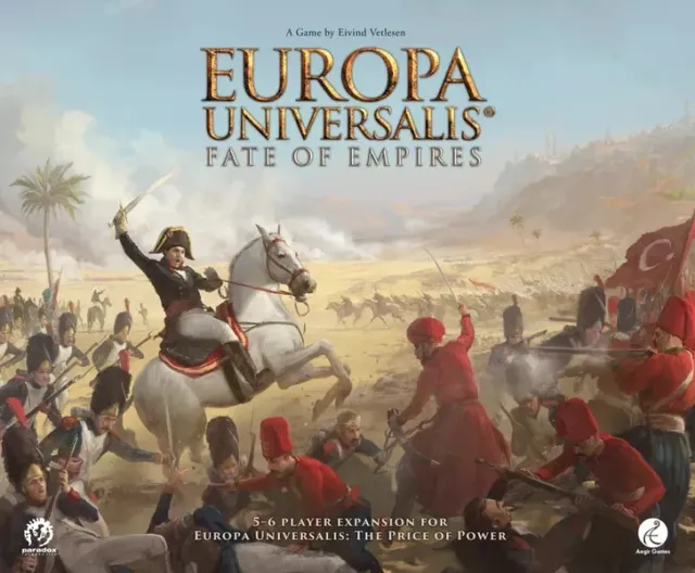 EUROPA UNIVERSALIS FATE OF EMPIRES de AEGIR JUEGOS nuevo en retráctil