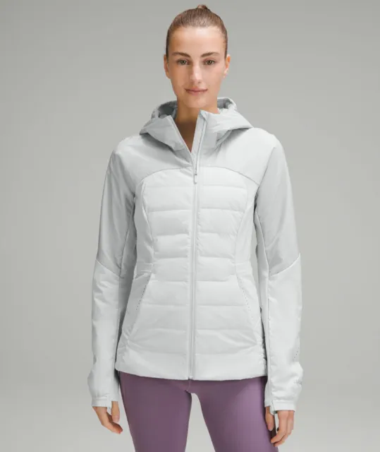 NWT Lululemon Women's Down For It All Jacket Layer Pink Peony SZ 8