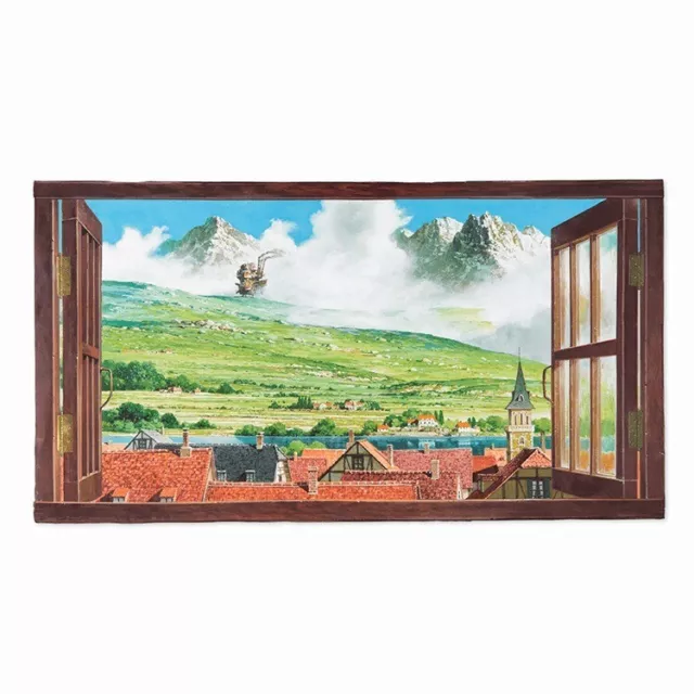 Studio Ghibli Original Window Wall Art Vol.2 Howl's Moving Castle