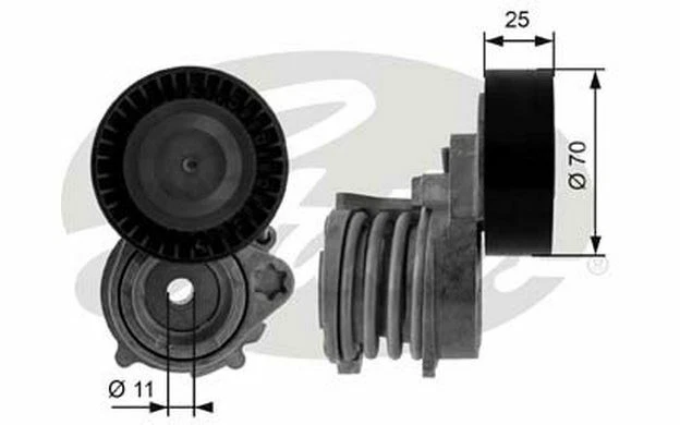 GATES Galet tendeur pour BMW Série 3 T38384 - Pièces Auto Mister Auto