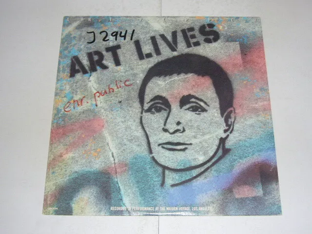 Art Pepper ‎– Art Lives Vinyl LP Misprint US 1983 VG+/G+