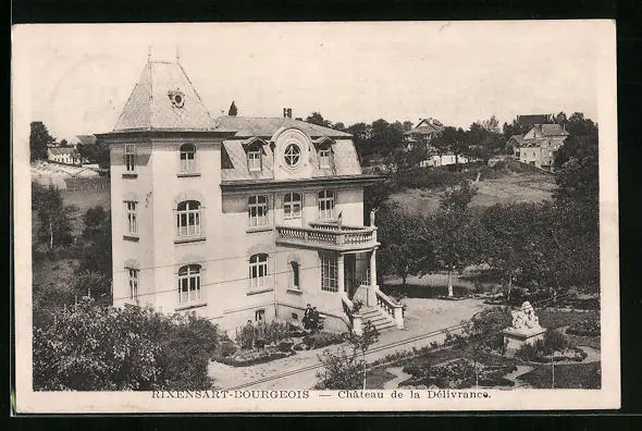 CPA Rixensart-Bourgeois, Chateau de la Delivrance
