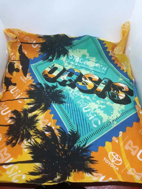 Stagecoach Music Festival Oasis Presented By Toyota Limited Edition Handkerchief