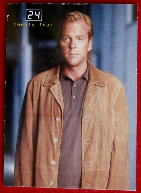 24 - SEASON 1 - KIEFER SUTHERLAND - Jack Bauer's Jacket - COSTUME CARD ... image.