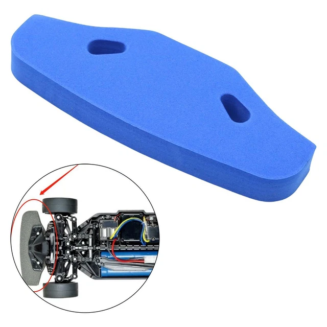 RC CAR FRONT Bumper Sponge Foam for Tamiya TT01/TT02 110 Scale RC Car