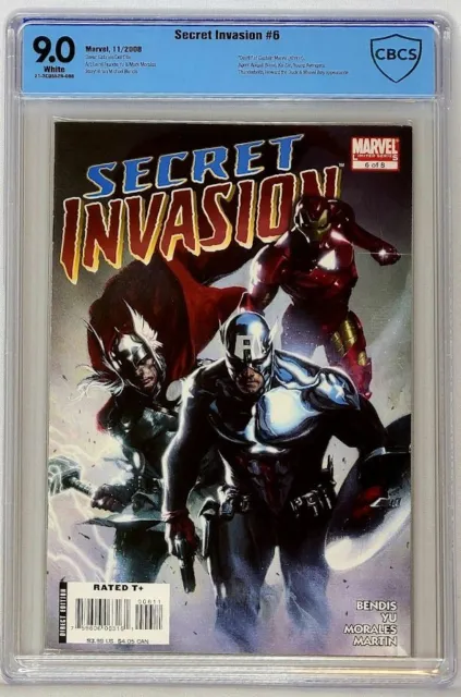 Secret Invasion #6 Marvel 2008 CBCS 9.0 VF/NM