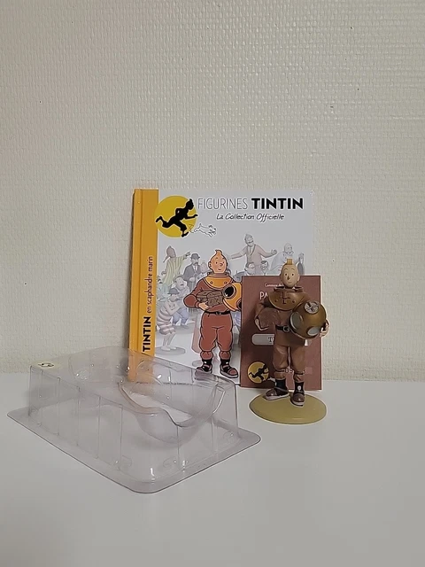 Figurine Tintin En Scaphandre – Collection Officielle – Numéro 65 – Résine
