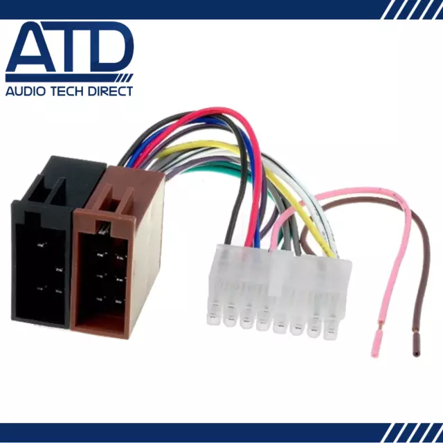 Adapter Universe Auto Radio Adapter DIN ISO Stecker 16 Pin Kabelbaum für  JVC