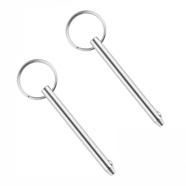 Ago argento chiusura rapida acciaio inox bimini top pin tassello ponte cerniera
