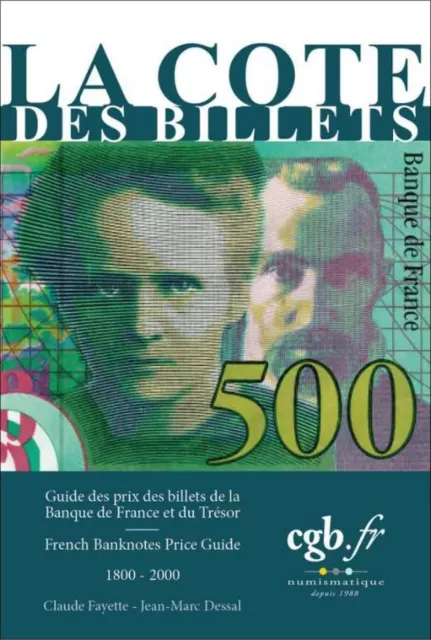 CATALOGUE FAYETTE sur la Cote des Billets de la Banque de France 1800 - 2000