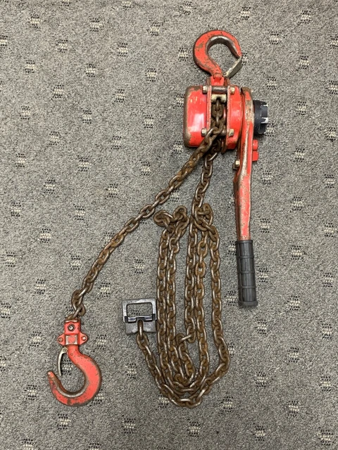 LITTLE MULE 1 1/2 Ton Chain Hoist LEVER HOIST - 3000 POUNDS - 10FT CHAIN LITTLE MULE 1 1/2 Ton Chain Hoist LEVER HOIST - 3000 POUNDS - 10FT CHAIN