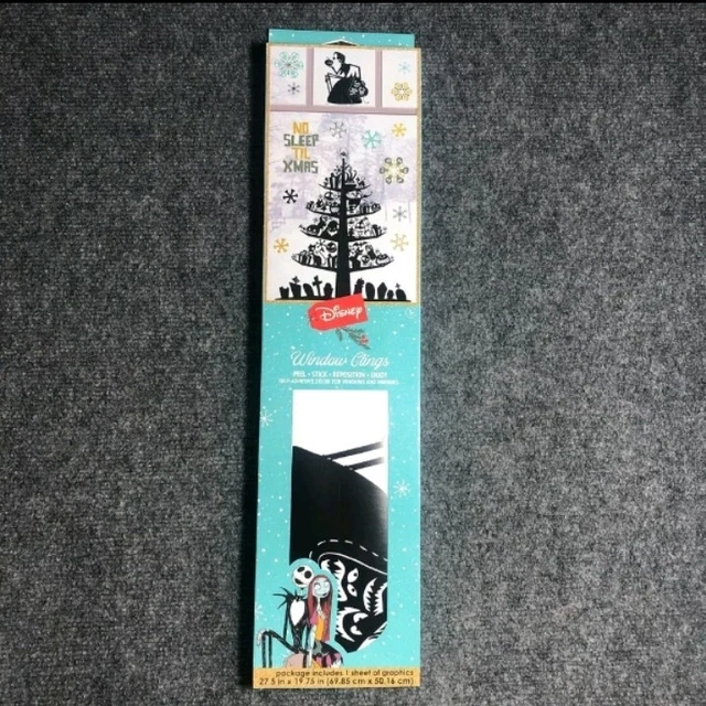DISNEY'S THE NIGHTMARE BEFORE CHRISTMAS Christmas Peel & Stick Window