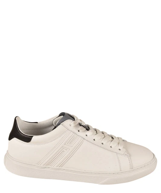 Hogan basket homme h365 HXM3650J3100BV0001 cuir logo White Bianco tennis