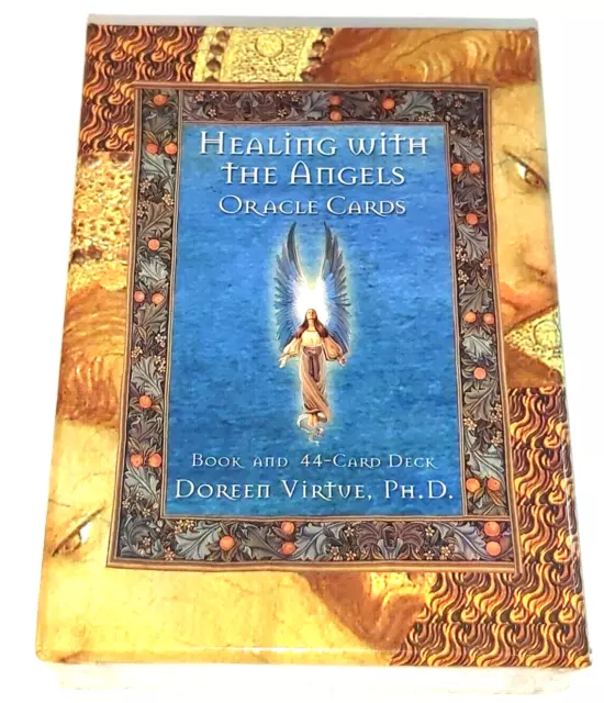 Healing With The Angels Oracle Cards Doreen Virtue Book 44 Card Deck Guardian