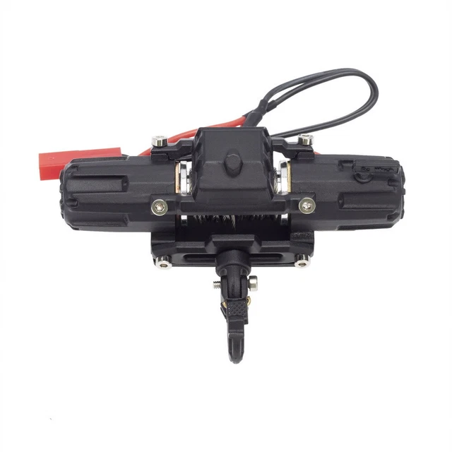 1:10 Scale Rc Car Climbing Car Metal Electric Winch Dual Power For 1:10 1:8 Rc