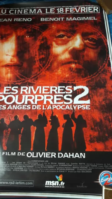 Affiche cinema 120x160 les rivières pourpres 2 d occasion