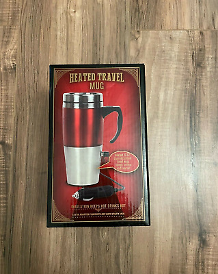 (1) Heated Travel Mug Heated 15 OZ Brand new in Box