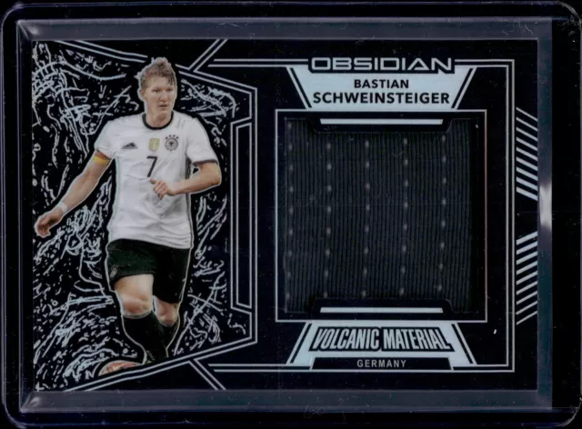 Bastian Schweinsteiger 2019/20 Panini Obsidian Volcanic Material 057/149 #VM-BS