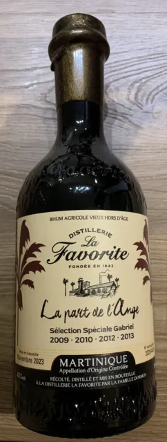 Distillerie La Favorite - Plaque rhum de Martinique