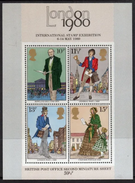 1979 Rowland Hill Miniature Sheet MS1099