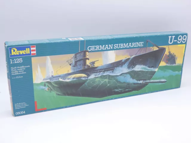 Revell 05054 German Submarine U-99 Modell Uboot Bausatz 1:125 in OVP - NEU