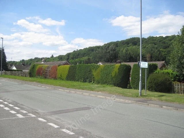 Photo 6x4 Entrance to sports ground from Groes road Groes-lwyd/SJ2111  c2011