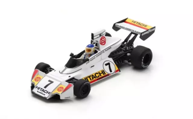 Brabham BT44 Carlos Reutemann #7 Belgium GP 1974 S7428 Spark 1/43 F1 Formule 1