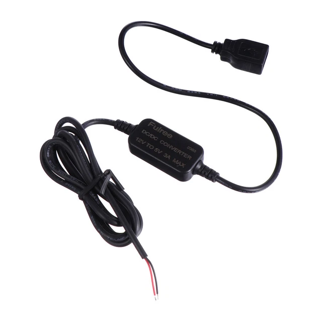 Convertisseur Abaisseur 12V/24V/36V/48V Vers 5V USB Pour Voiture - Micro USB