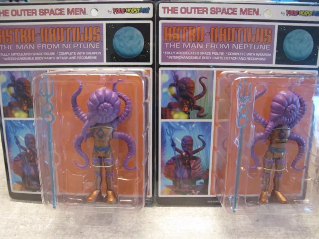 NEW Colorforms Aliens Four Horsemen Outer Space Men ASTRO NAUTILUS Series 1