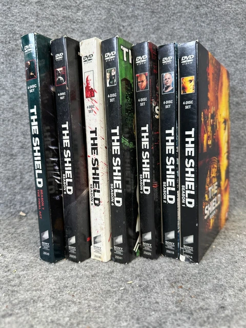 THE SHIELD COMPLETE Series - Season 1-7 - DVD Boxset - UK