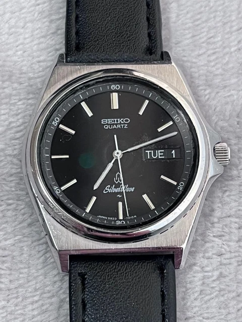 SEIKO SILVERWAVE 5933-701A Quartz Watch Excellent Condition Tested $242 ...