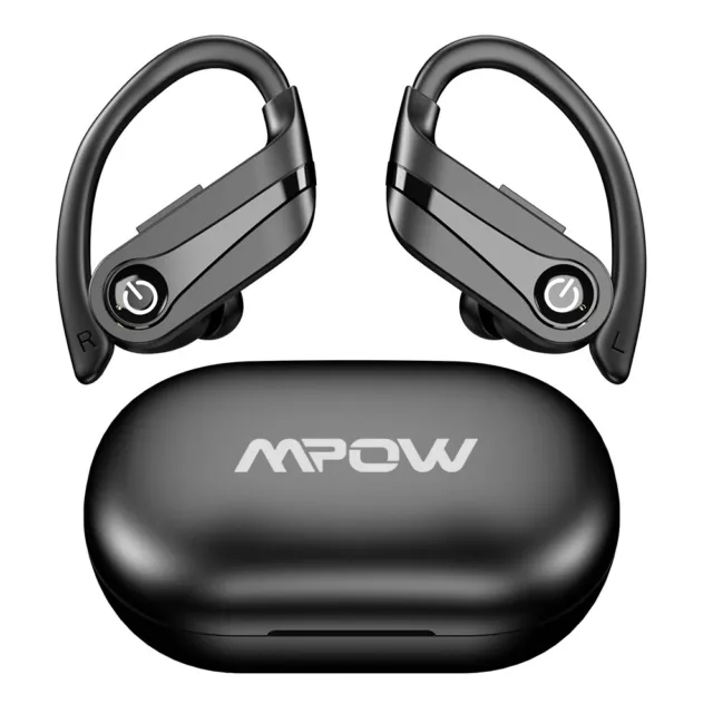 MPOW Wireless Earbuds Bluetooth Earphones Headphones LED Sport Gym Earbuds Mic