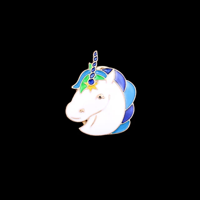 6 Pcs Unicorn Costume Accessories Brooch Pin European and American