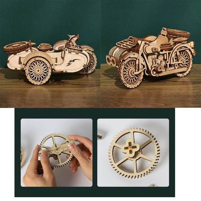 Casse-Tete DUNZA Kits de construction de modèles de puzzle en bois 3D