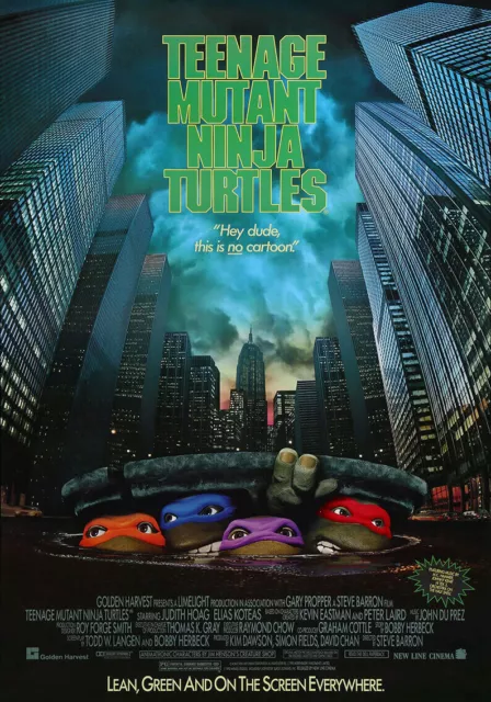 Póster de película de las Tortugas Ninja mutantes adolescentes (1990) #250