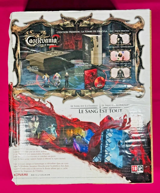 CASTLEVANIA LORDS OF Shadow 2 Collector Premium Dracula Tomb Xbox 360 Neuf New EUR 99,99 - FR