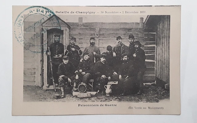 cpa-94-Bataille de Champigny-30 Novembre 1870-Prisonniers de Guerre-tbe.