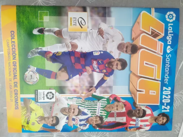 2020 / 2021 20 21 ( 1ª Edicion ) Coleccion Completa 394 Cromos + Album Liga Este