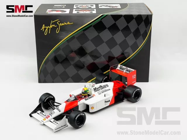 Mclaren MP4/4 Ayrton Senna 1988 F1 World Champion 1:18 Premium X Full Open Decal