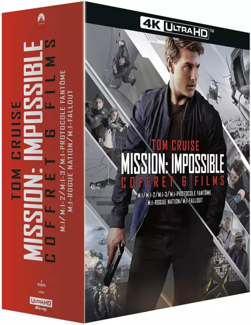 Blu-Ray Mission : Impossible - L'intégrale des 6 films - 4K Ultra HD