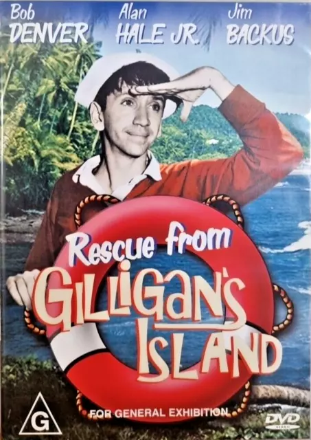 Rescue From Gilligan's Island (DVD, 1978) Rare OOP, Region 4 PAL - Like New