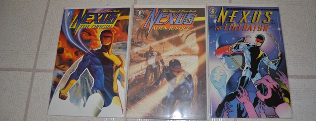 NEXUS THE LIBERATOR, ORIGIN, ALIEN JUSTICE, Issues # 1, Dark Horse Comics