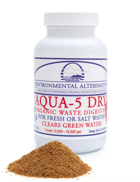Aqua 5 Dry 140 g Filterbakterien Algenkiller Bakterien Filter Teich Wasserklärer
