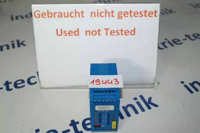 Mannesmann Rexroth VT-SWMA-1-10 Sollwertmodul VTSWMA110 Module