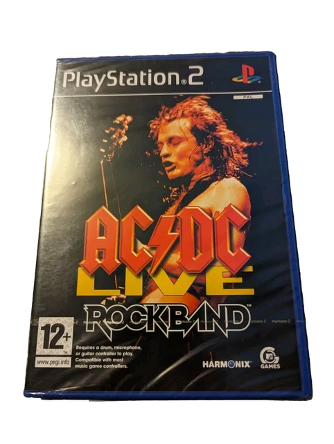 SONY PLAYSTATION 2 PS2 Game AC/DC Live Rockband New Sealed £10.00 ...