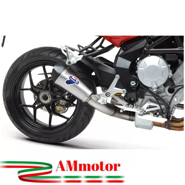 Auspuff Motorrad Termignoni MV Agusta Brutale B3 675 2012 Endtopf CONICAL Racing