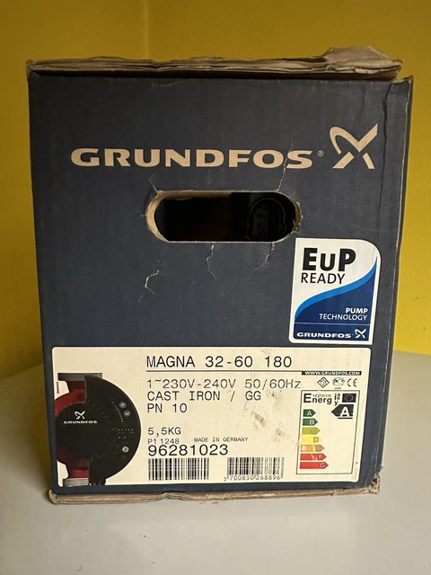 Grundfos Pumpe: MAGNA1 D 32-60 F 220 1x230V PN6/10 (98333850